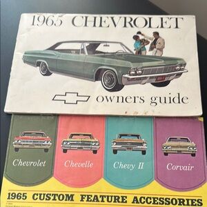 1965 Chevrolet Owners Guide